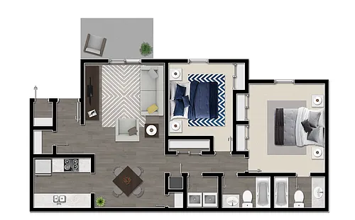 Floor plan The Genevieve