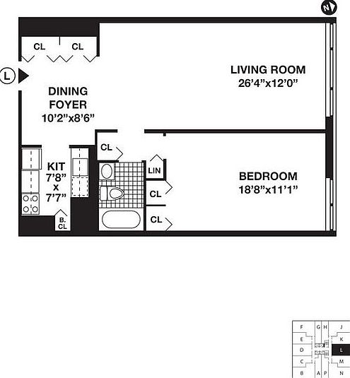 1st image of 395 S End Ave APT 12L