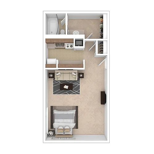 Floor plan S1 Port