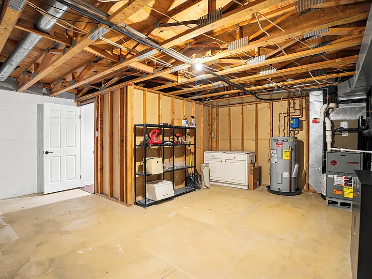 Basement Storage Room