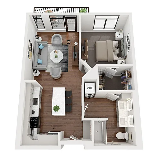 Floor plan Peninsula ADA