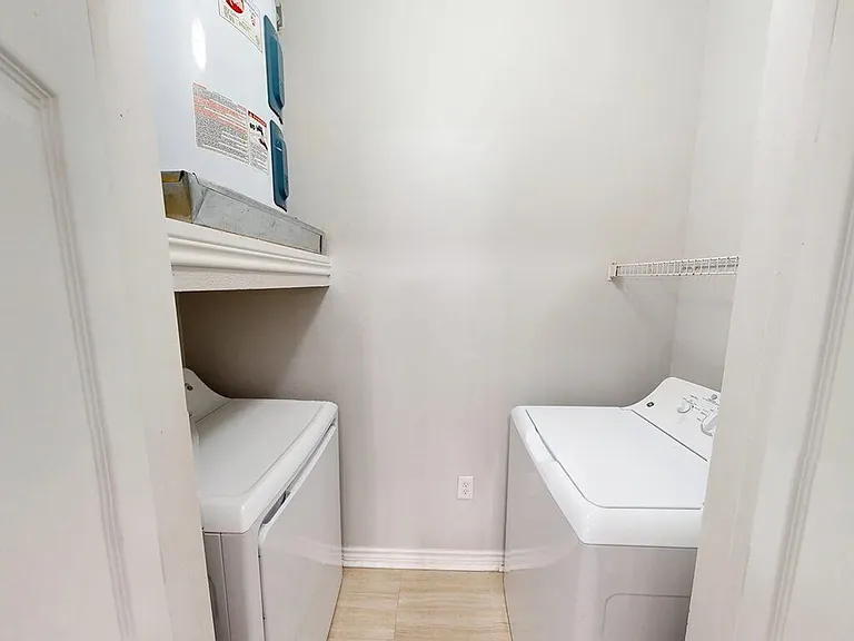 Personal Washer & Dryer (in select homes)