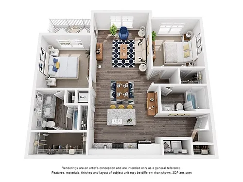 Floor plan B1