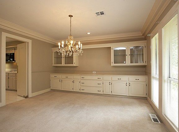 Beautiful built in buffet hutch