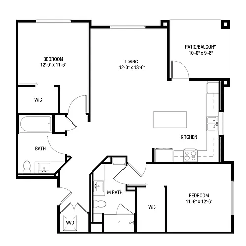 Floor plan B8