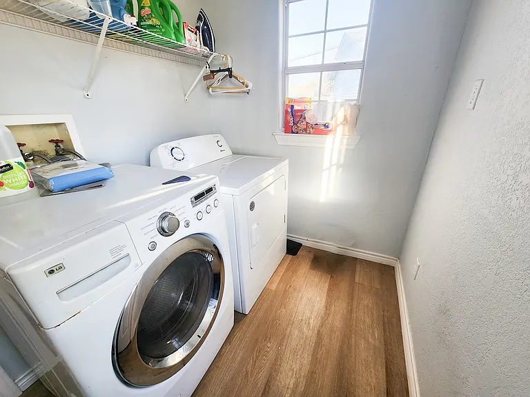 Laundry room. Washer and dryer not included