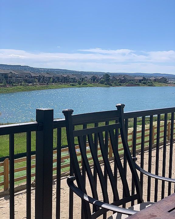 Lake Piñon view from deck 