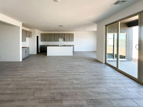 Great room and kitchen