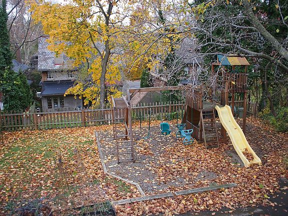 Backyard with Playset