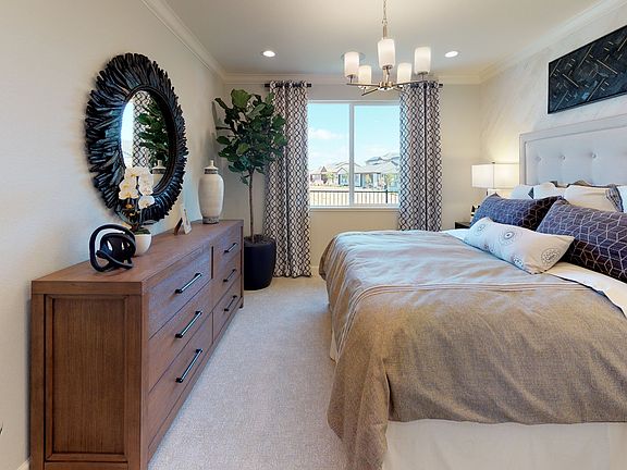 Aria with Loft Model Master Bedroom