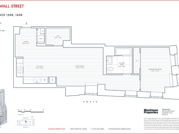 2nd image of 1 Wall St #1508