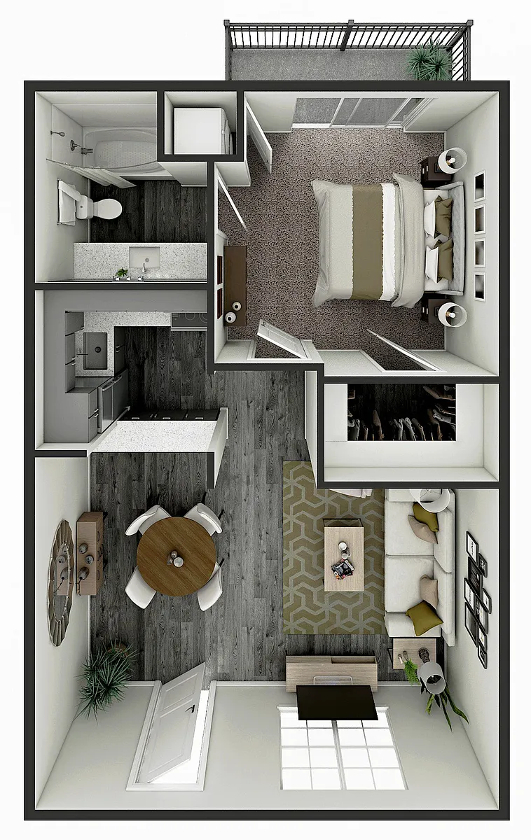 Floor plan A1R