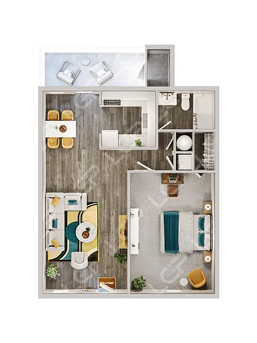Floor plan Catawba Falls