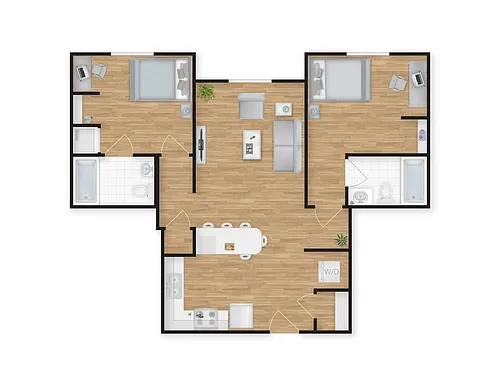 Floor plan Higgins