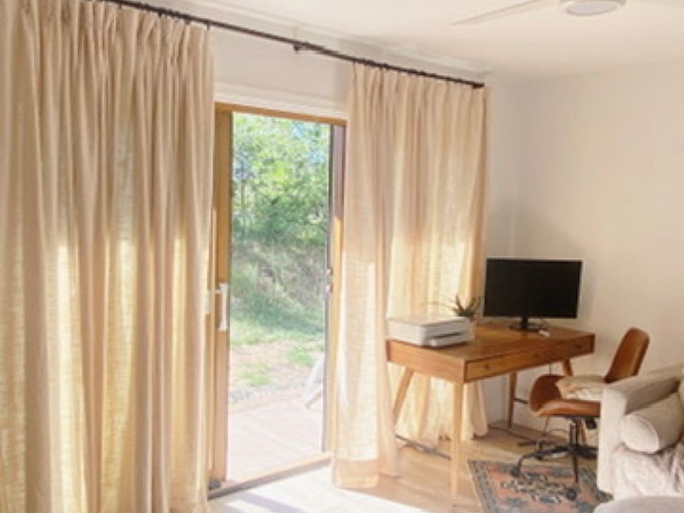 Workspace in the living room