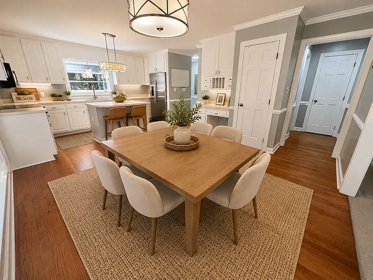 Kitchen & Dinning area-Pic 2-Virtually Staged