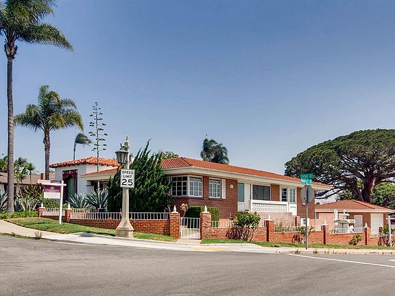 Situated on a large corner lot