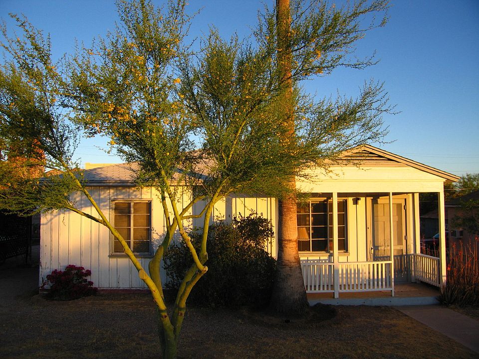 View from sidewalk