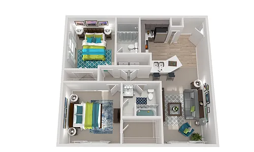 Floor plan Carlyle Renovated