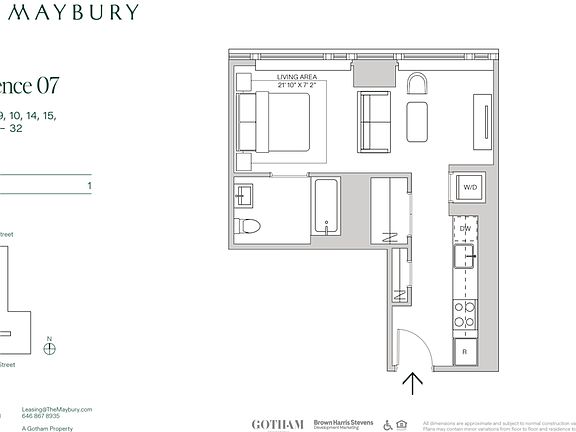 2nd image of 550 10th Ave #2407