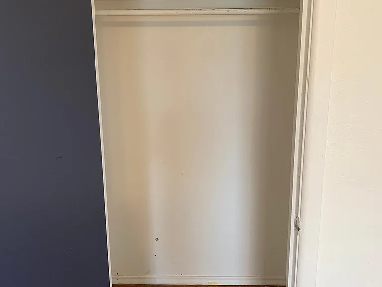 Closet for back bedroom.