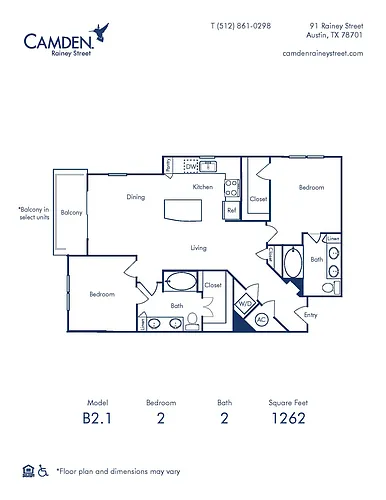 Floor plan B21