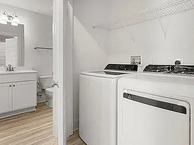 New Washer/Dryer included