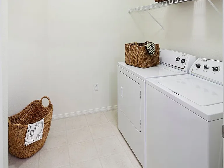 Washer and dryer