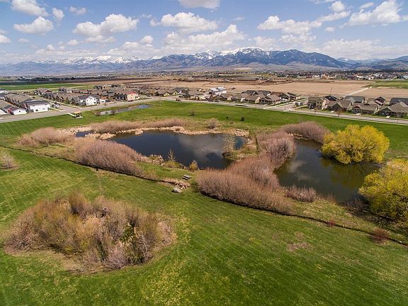 2 ponds in center of park