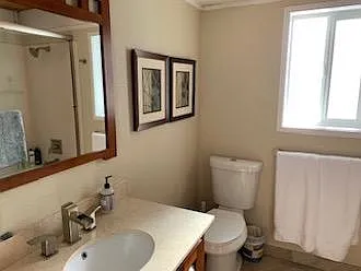 Shared Bathroom Downstairs (Bedroom #2 & #3)