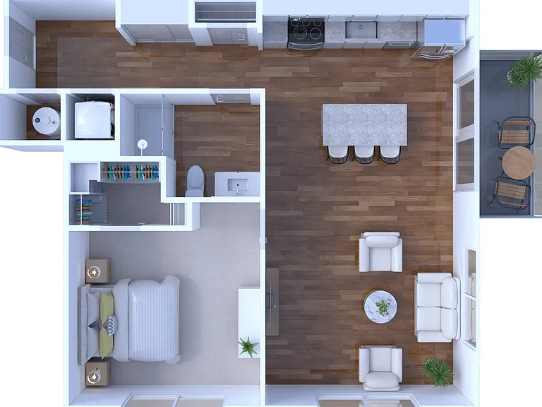 Unit C5 1b:1b 781sqft Unit C5 1b:1b 781sqft