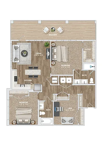 Floor plan B4 DEN