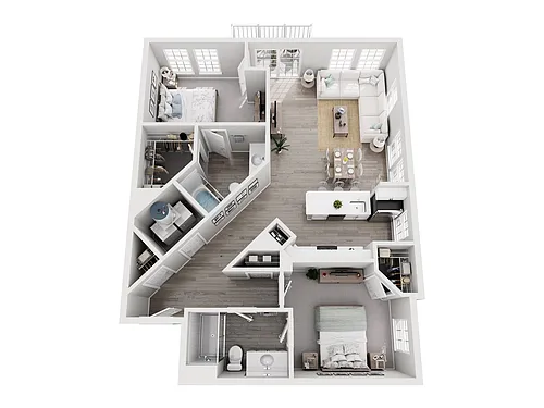 Floor plan The Sassafras- Renovated