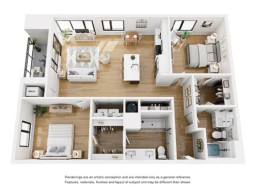 Floor plan B7-1265