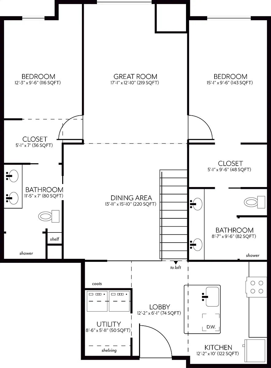 Floor plan B2
