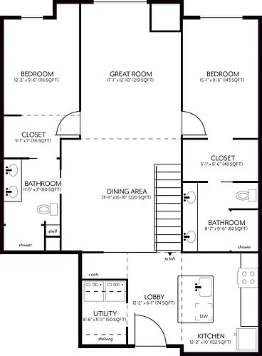 Floor plan B2
