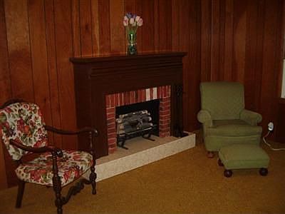 Living Room with Fireplace