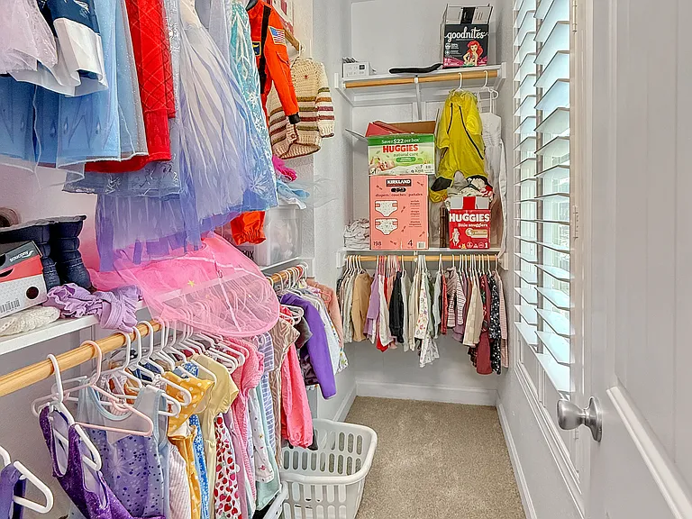 Bedroom #1 closet