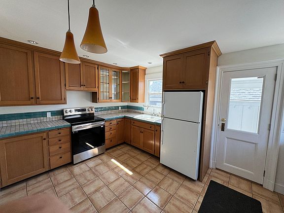 Kitchen looking southeast.