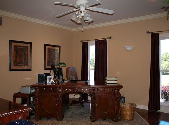 Downstairs bdrm be used as office