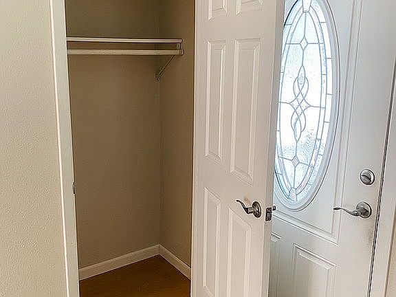 Front entry closet
