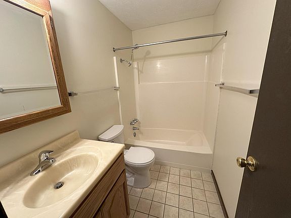Bathroom with tub and shower!