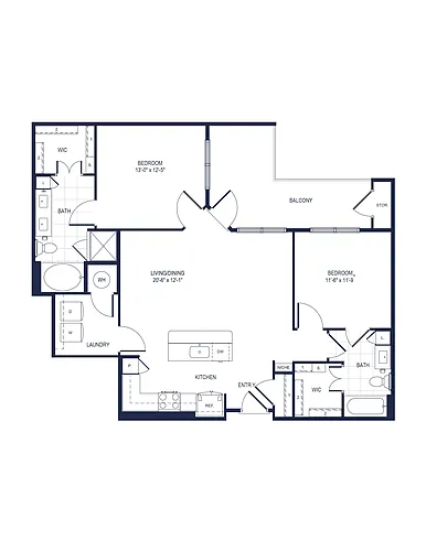 Floor plan B3