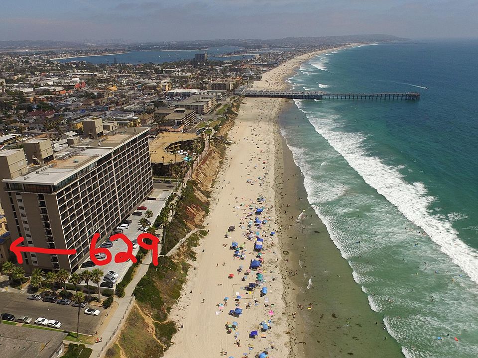 Condo is directly behind big building with 90 degree View of Ocean. Condo is about 50 yards from beach