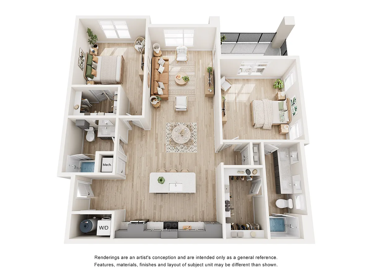 Floor plan B3 - Aff