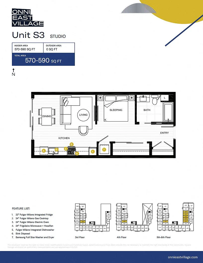 Floor plan S3