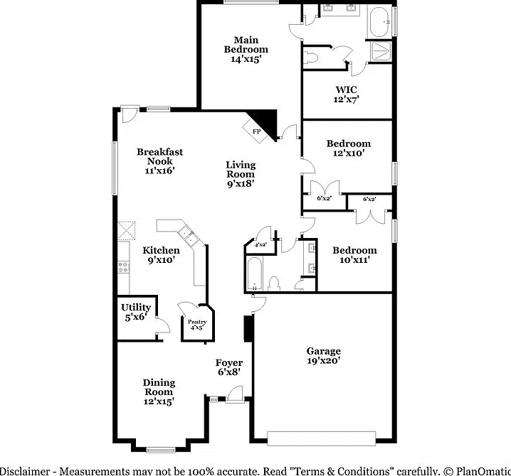 3 bed, 2.0 bath, 1853 sqft, $2,205 — Photo 2