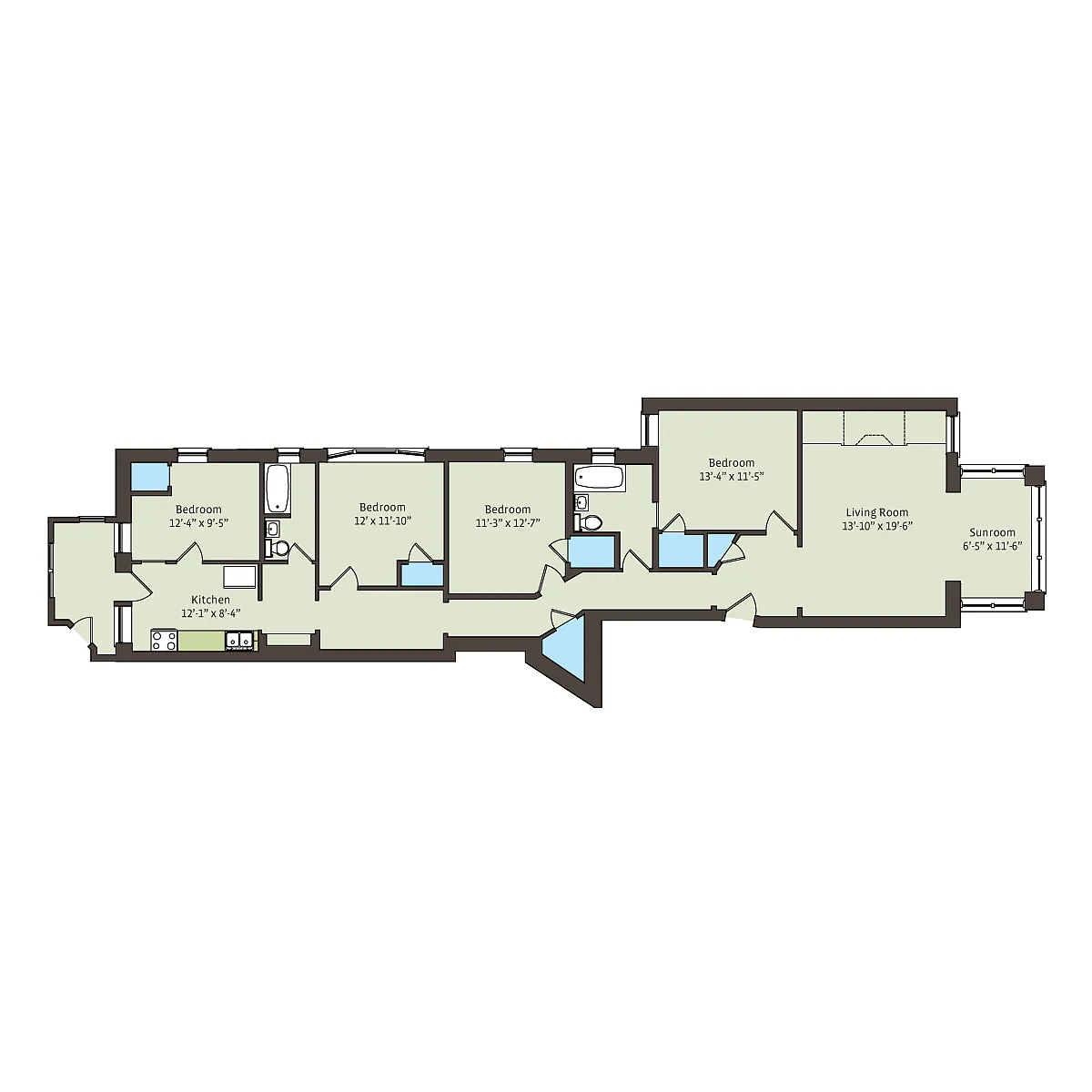 Floor plan 5335-4bD