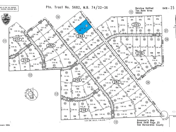 0 Slash X Ranch Rd Lot 3-98, Apple Valley, CA 92307