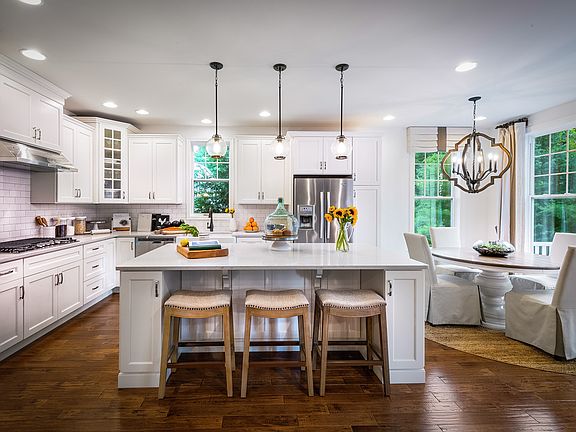 Kitchen and dining area